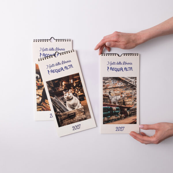 Calendario da parete fotografico - gruppo C - Libreria Acqua Alta Venezia