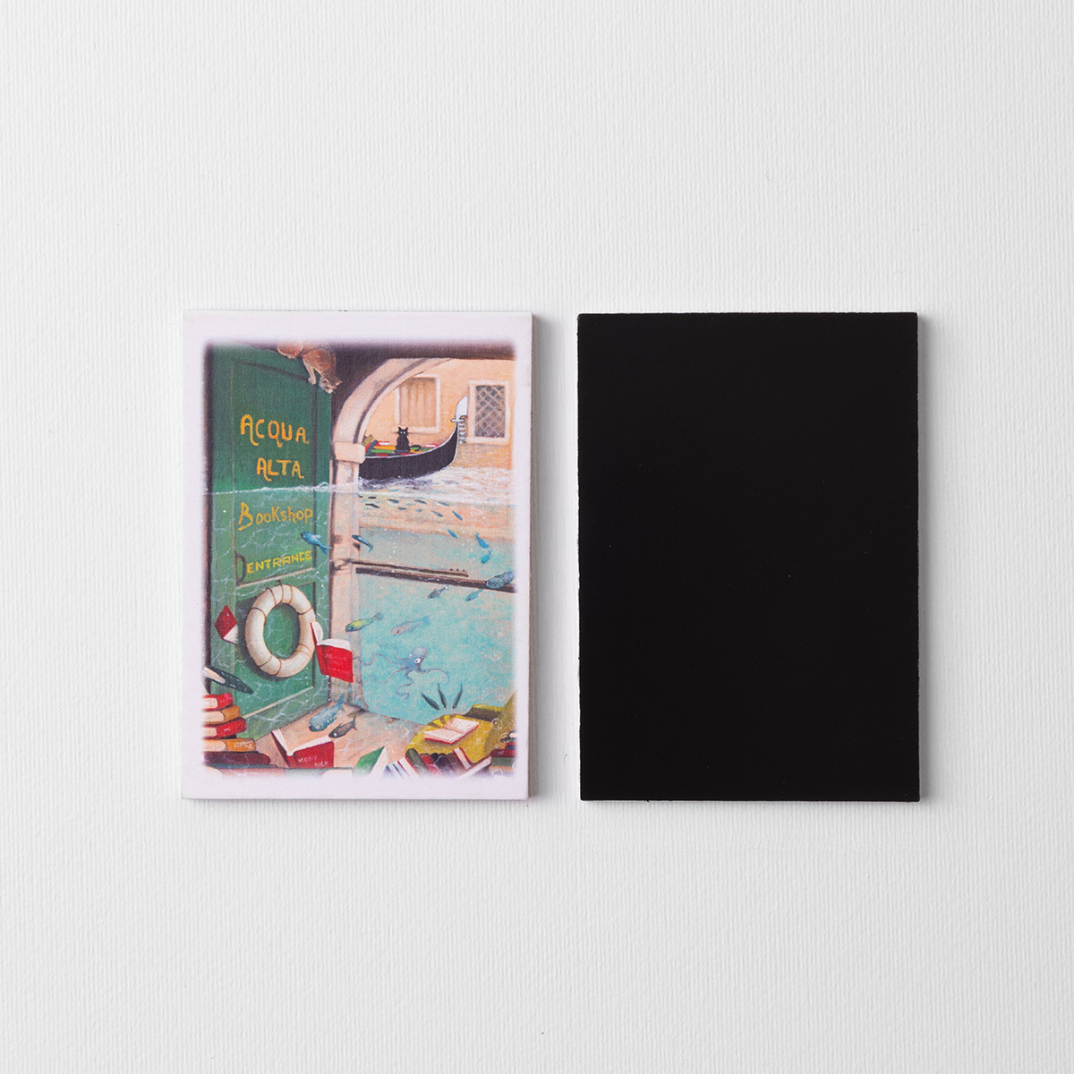 Magnete “Porta d’Acqua fantasia” (Illustrazione sorelle Giorgiutti) - f e r