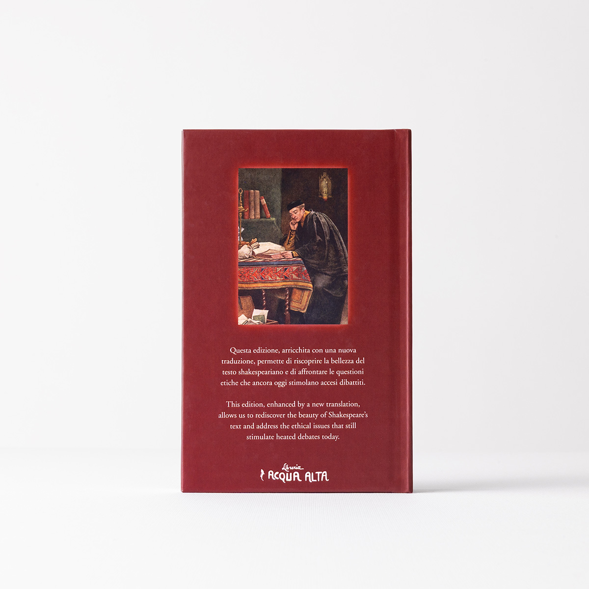 Il mercante di Venezia | Libreria Acqua Alta Il mercante di Venezia - retro | Libreria Acqua Alta Venezia