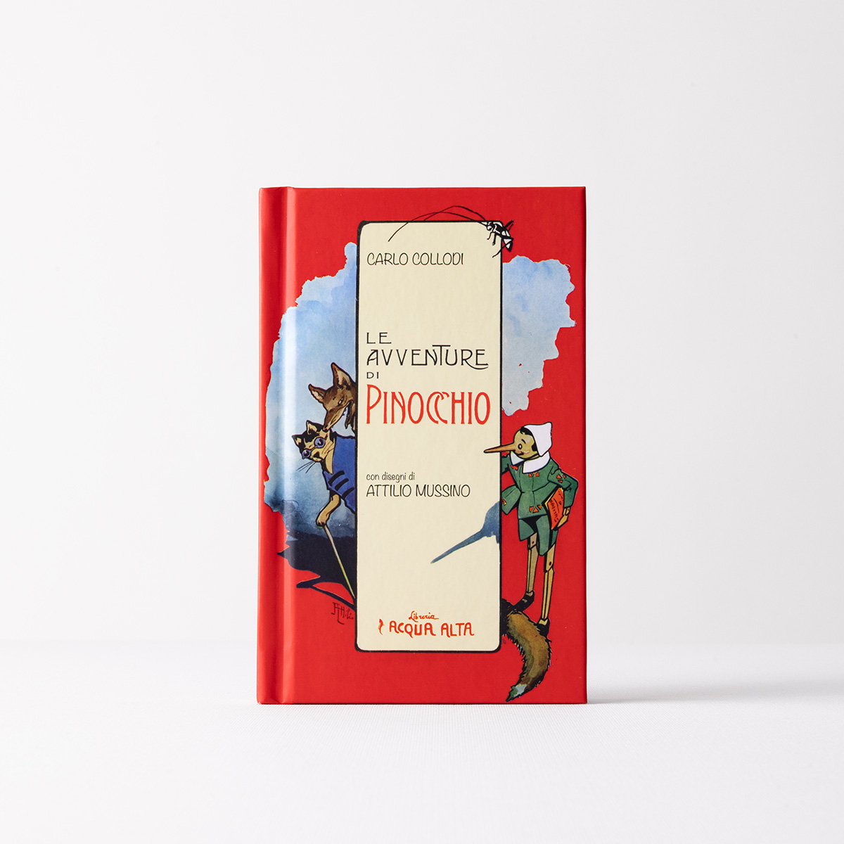 Pinocchio Italiano | Libreria Acqua Alta Pinocchio Italiano - fronte - Libreria Acqua Alta Venezia