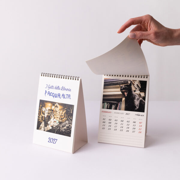 Calendari da tavolo | Libreria Acqua Alta Calendario da tavolo - gruppo 5 - Libreria Acqua Alta Venezia