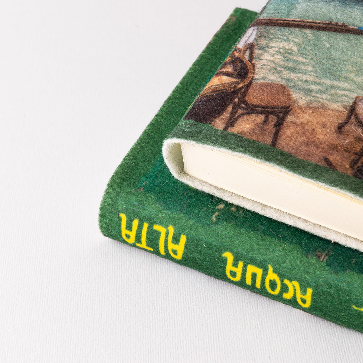 Diario in feltro - gruppo - Libreria Acqua Alta Venezia