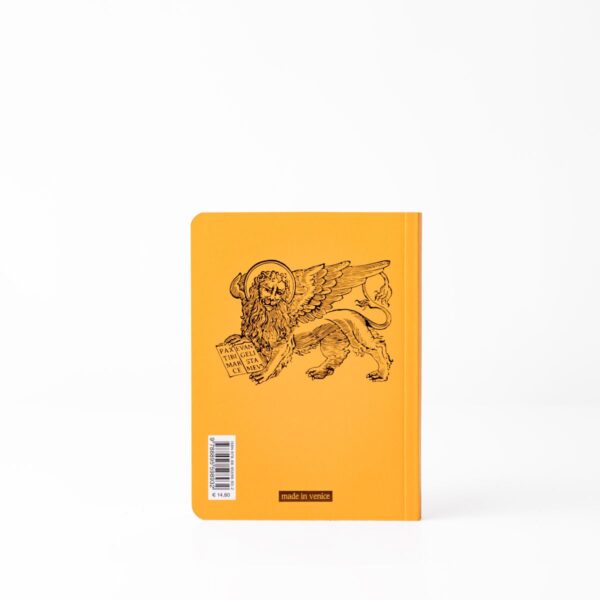 Back cover of A Brief History of Venice featuring the winged lion of St. Mark, the ISBN, and the price