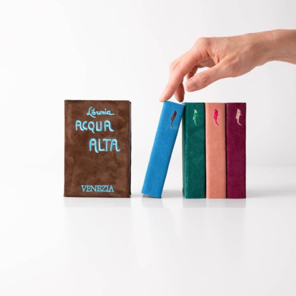 Acqua Alta Venice Bookstore Diary (Handheld), Set of Colorful Notebooks