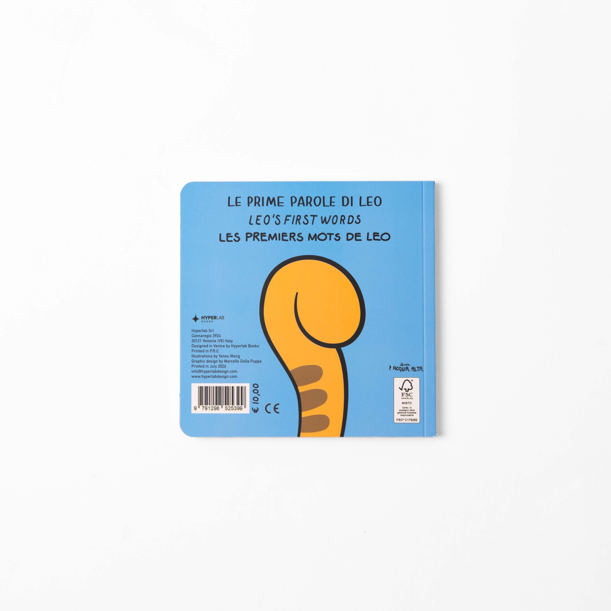 Ciao Leo | Libreria Acqua Alta Ciao Leo - back | Libreria Acqua Alta